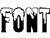 fonty almosnow.ttf  {61kb}